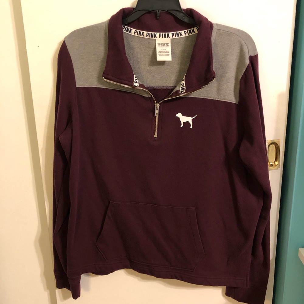 PINK Quarter Zip